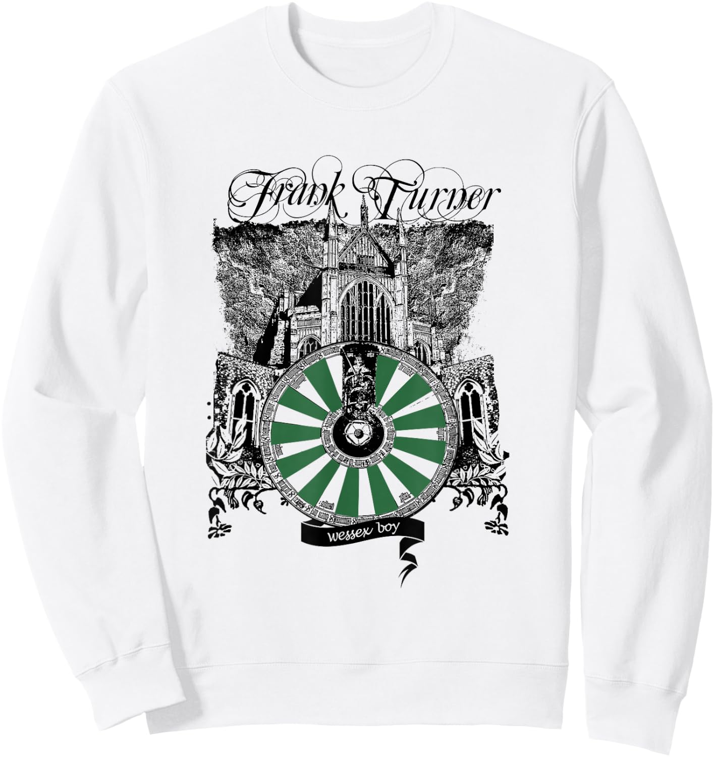 Frank Turner - Wessex Boy - Official Merchandise Sweatshirt - Sweatshirt | White