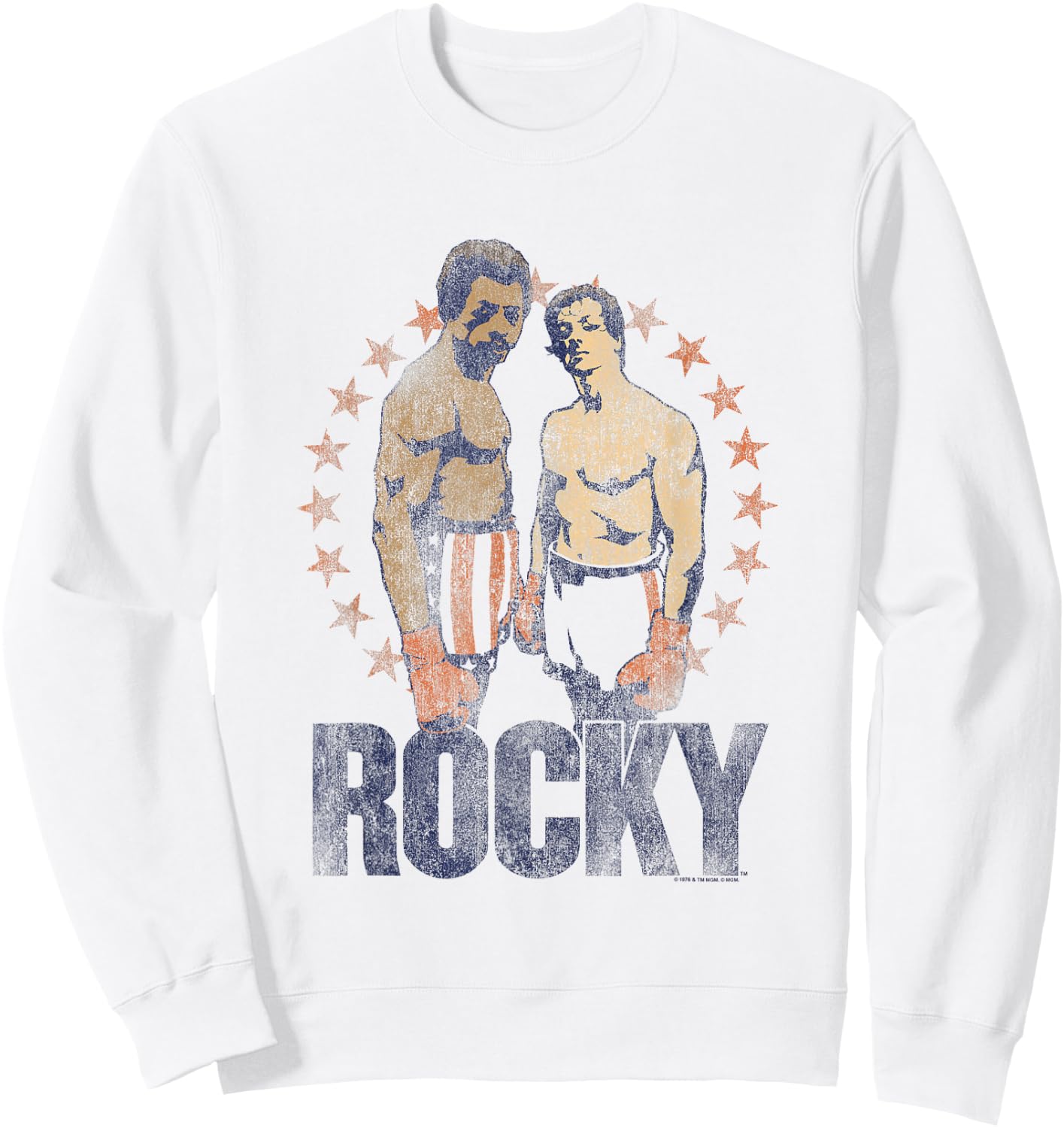 Rocky Creed and Balboa Sweatshirt - Sweatshirt | White