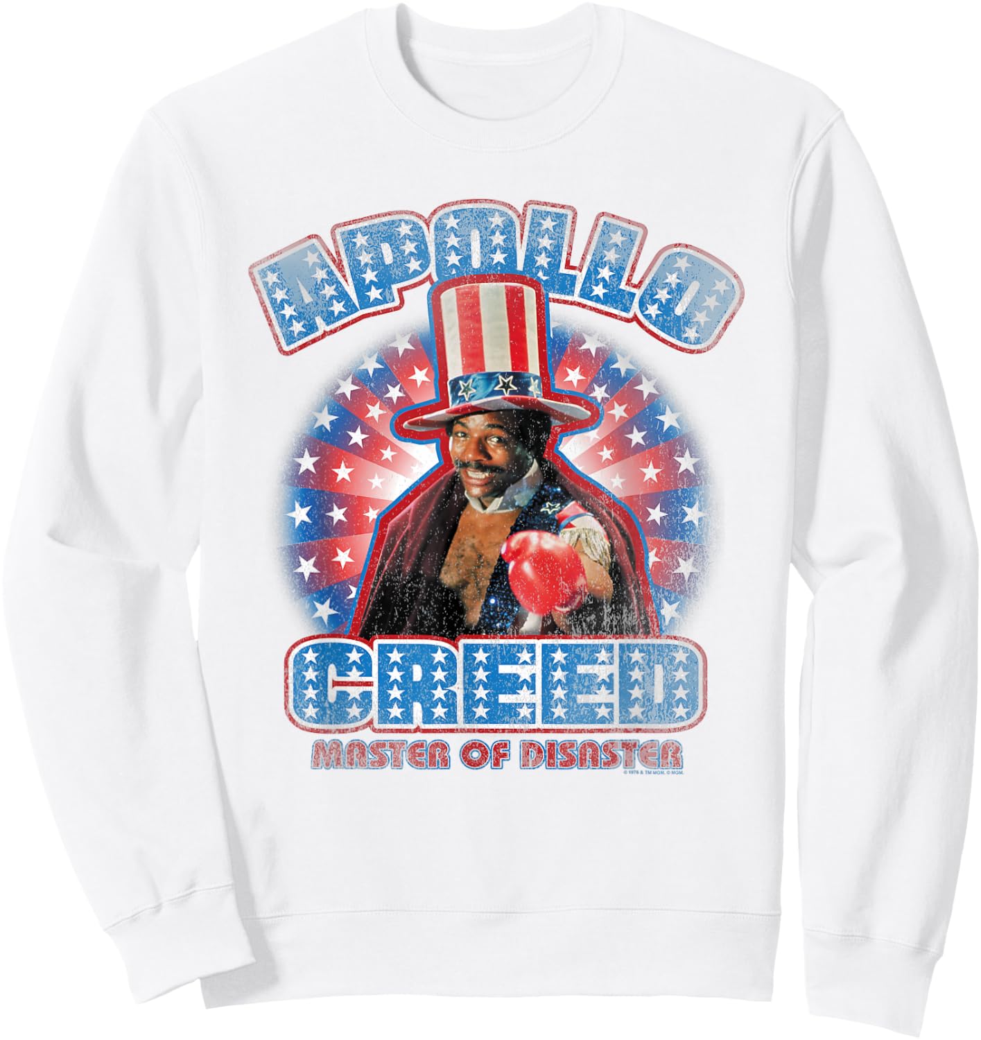 Rocky Apollo Creed Sweatshirt - Sweatshirt | White