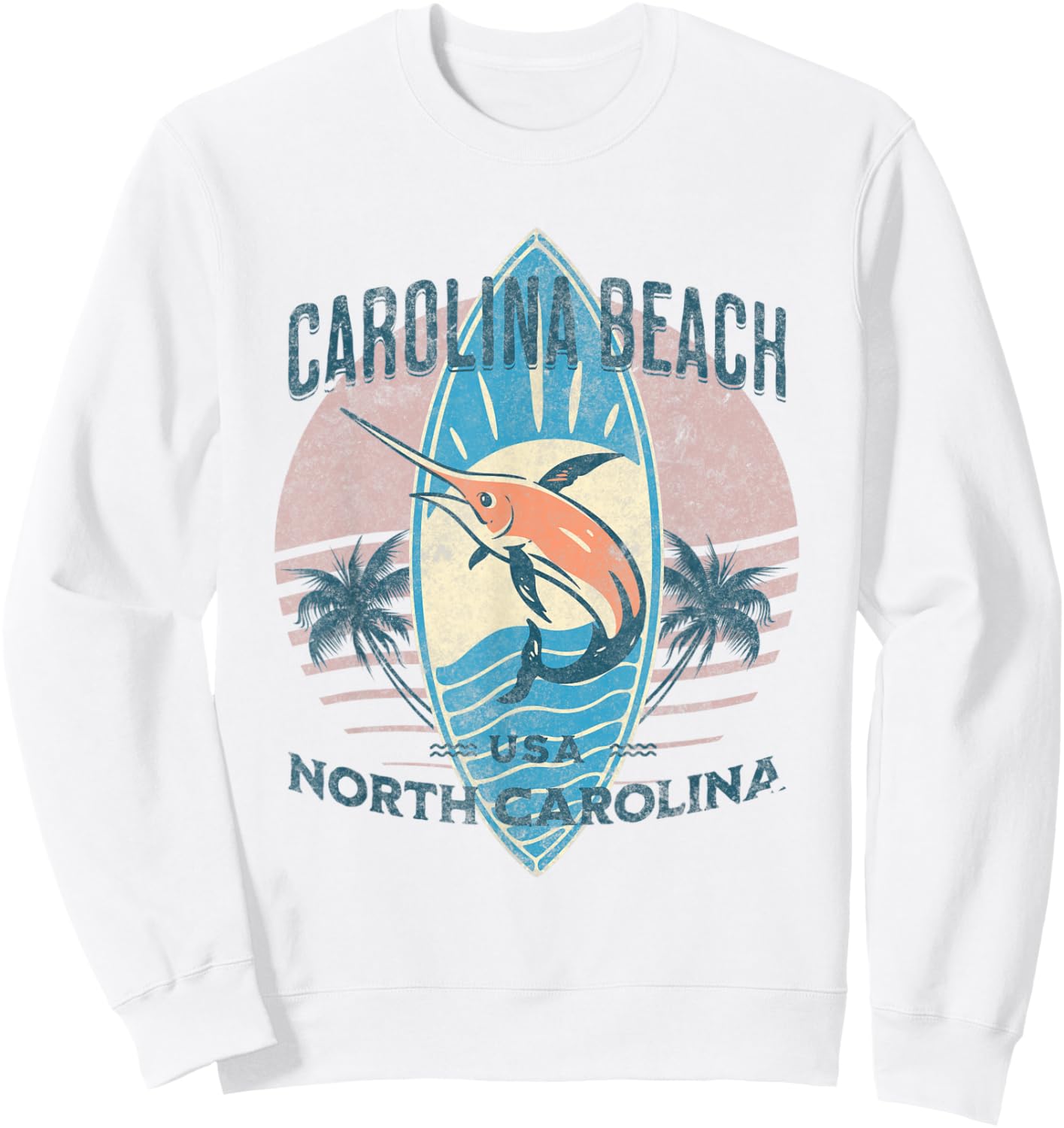 Carolina Beach Sweatshirt - Sweatshirt | White