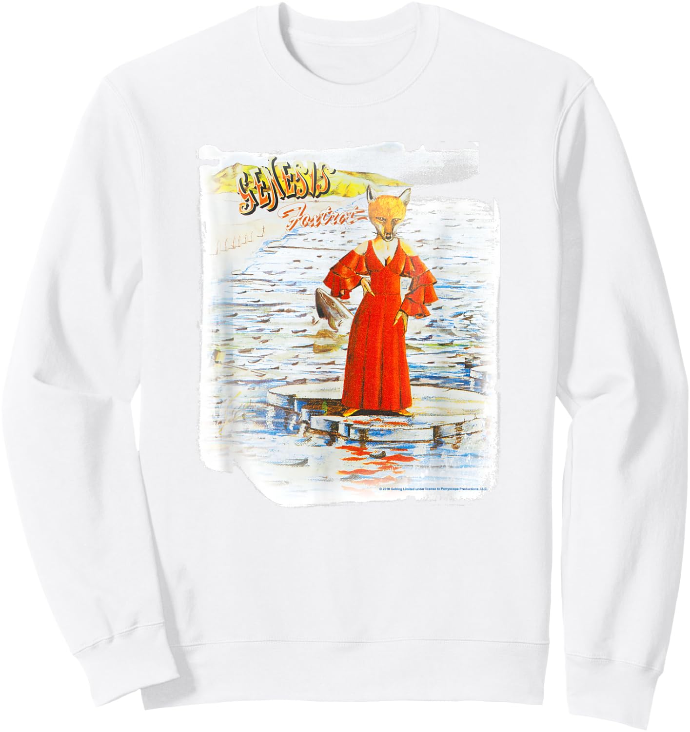 Genesis Large Foxtrot Sweatshirt - Sweatshirt | White