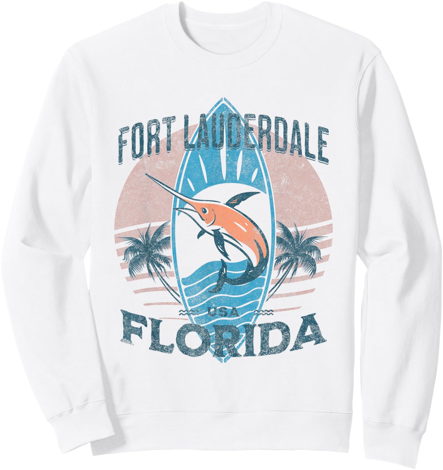 Fort Lauderdale Sweatshirt - Sweatshirt | White