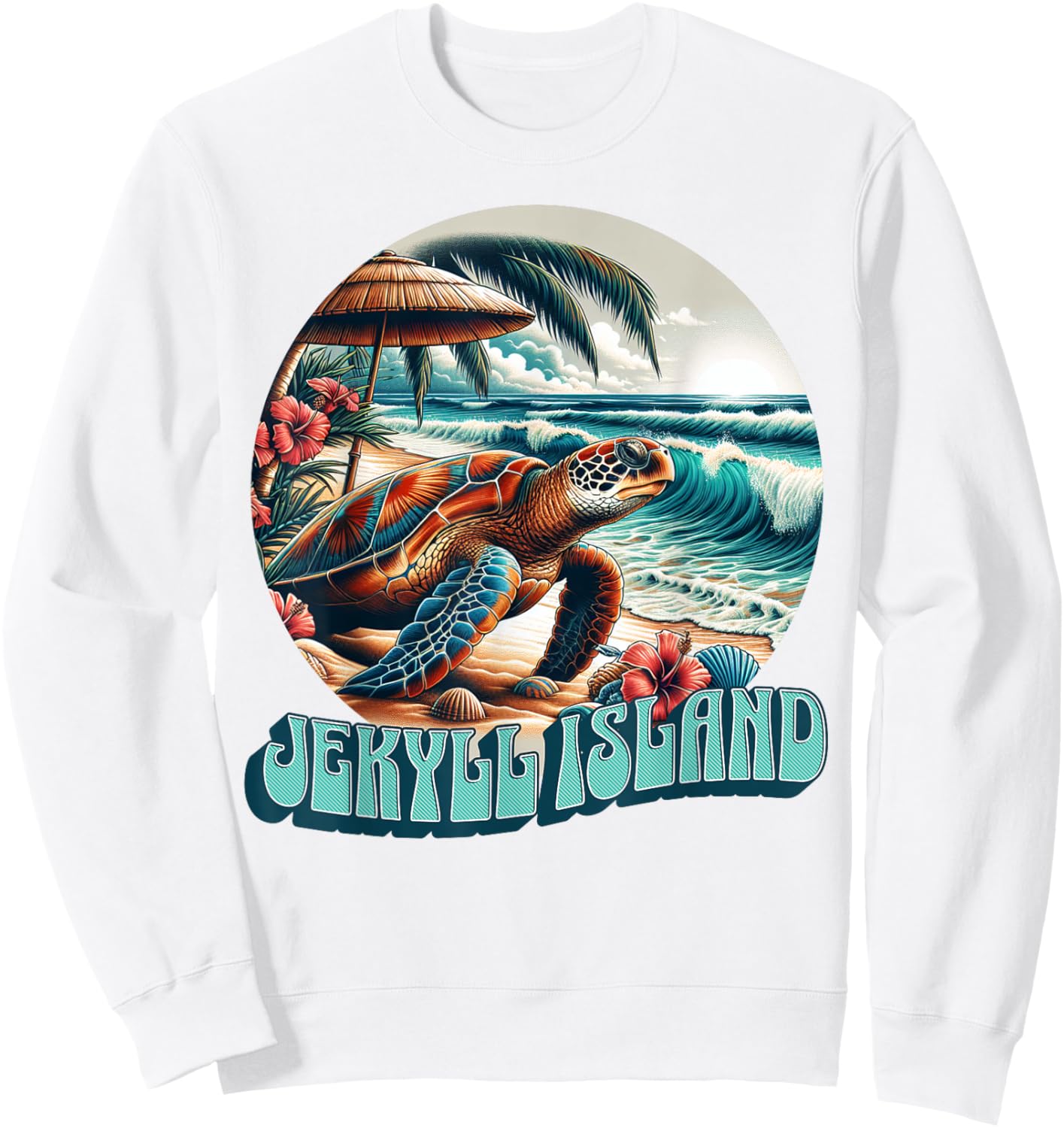Jekyll Island Sweatshirt - Sweatshirt | White