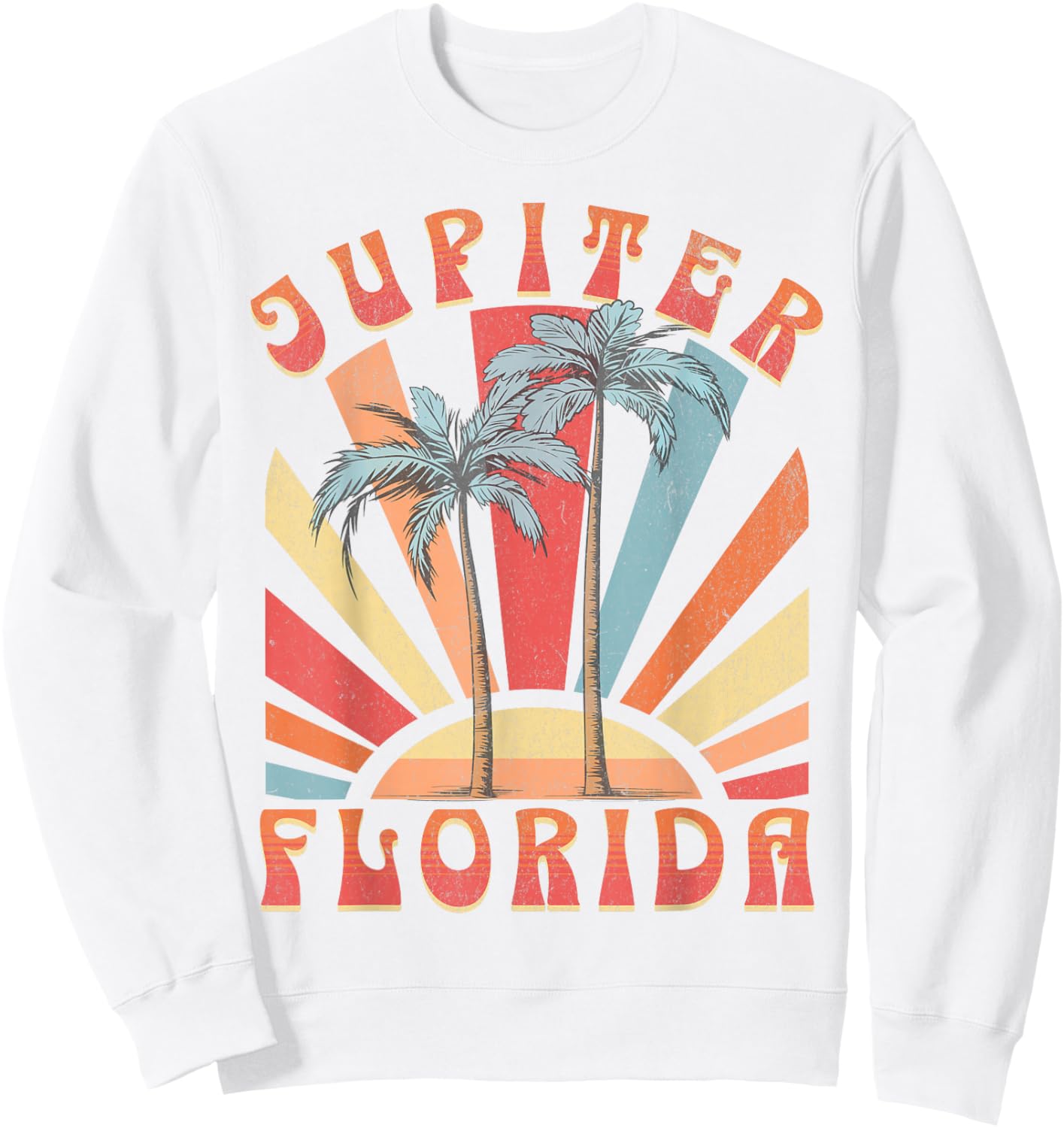 Jupiter Florida Sweatshirt - Sweatshirt | White