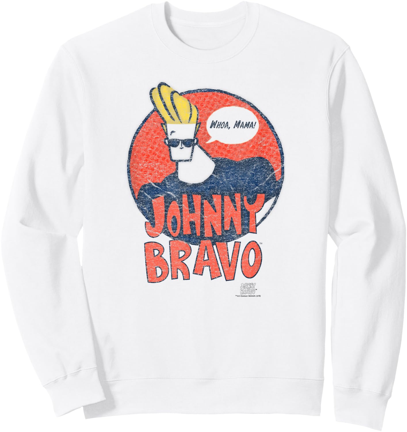 Johnny Bravo Wants Me Sweatshirt - Sweatshirt | White