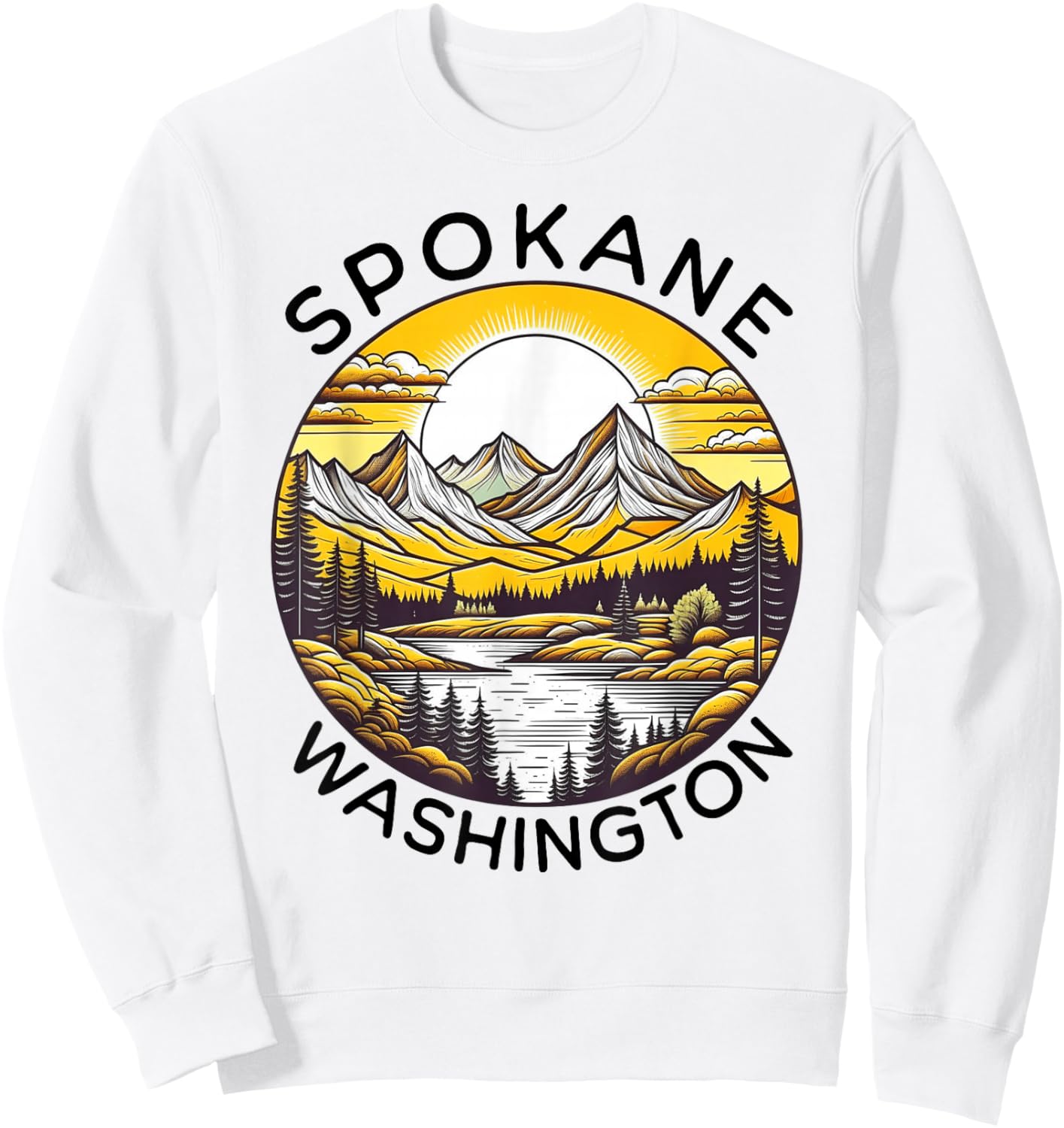 Spokane Sweatshirt - Sweatshirt | White