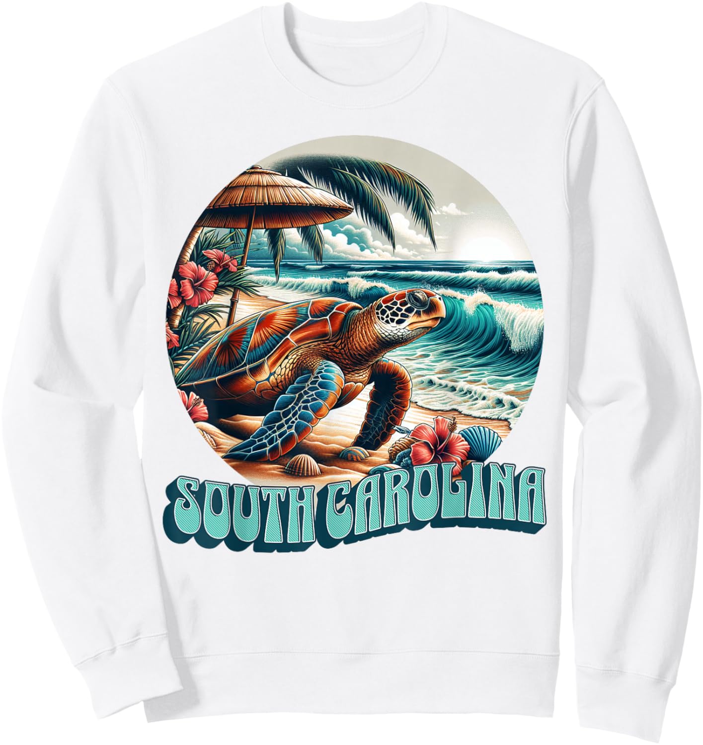 South Carolina Sweatshirt - Sweatshirt | White