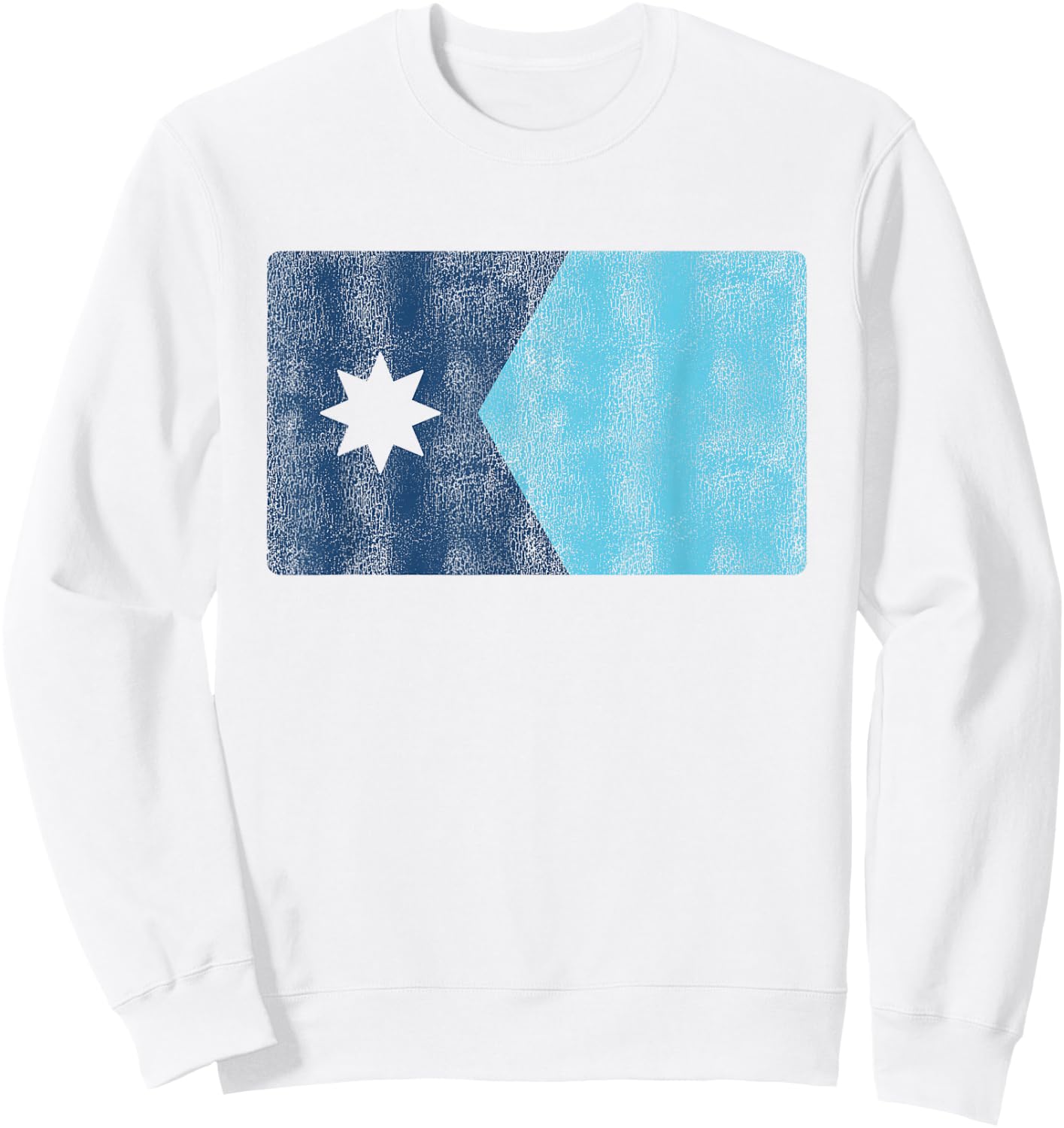 Retro Minnesota Flag MN Souvenir Men Women Kids Sweatshirt - Sweatshirt | White