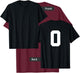 Number 0 (on Back) Sports Team Number Jersey T-Shirt - T-Shirt | Maroon