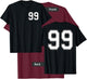 Number 99 in Black, White and Gray T-Shirt - T-Shirt | Maroon