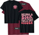 Being A Dick Won't Make Yours Any Bigger, Front And Back T-Shirt - T-Shirt | Maroon