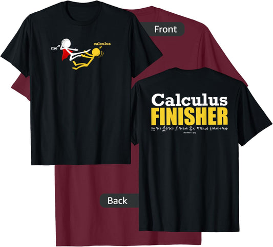 Blackpenredpen Calculus Finisher T-Shirt - T-Shirt | Maroon