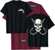 Skull With Fishing Hooks for Fisherman Skeleton Crew T-Shirt - T-Shirt | Maroon