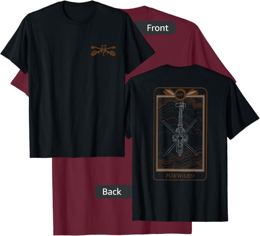 Forward Tarot T-Shirt - T-Shirt | Maroon