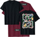 Cool Playmat Race Car Track On Back Dad Race car Mat T-Shirt - T-Shirt | Maroon