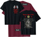 Knights Templar Moral Code Holy Cross Wings Red Crusader T-Shirt - T-Shirt | Maroon