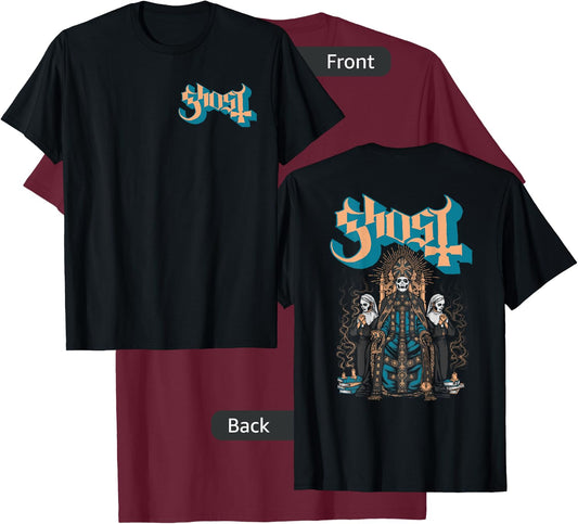 Ghost – Throne T-Shirt - T-Shirt | Maroon
