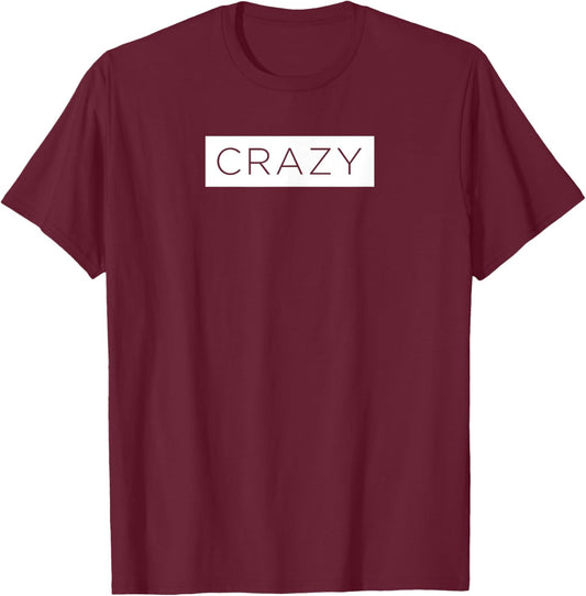 Aerosmith - Crazy Block T-Shirt - T-Shirt | Maroon