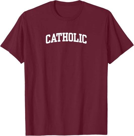 University Of America Catholic T-Shirt - T-Shirt | Maroon