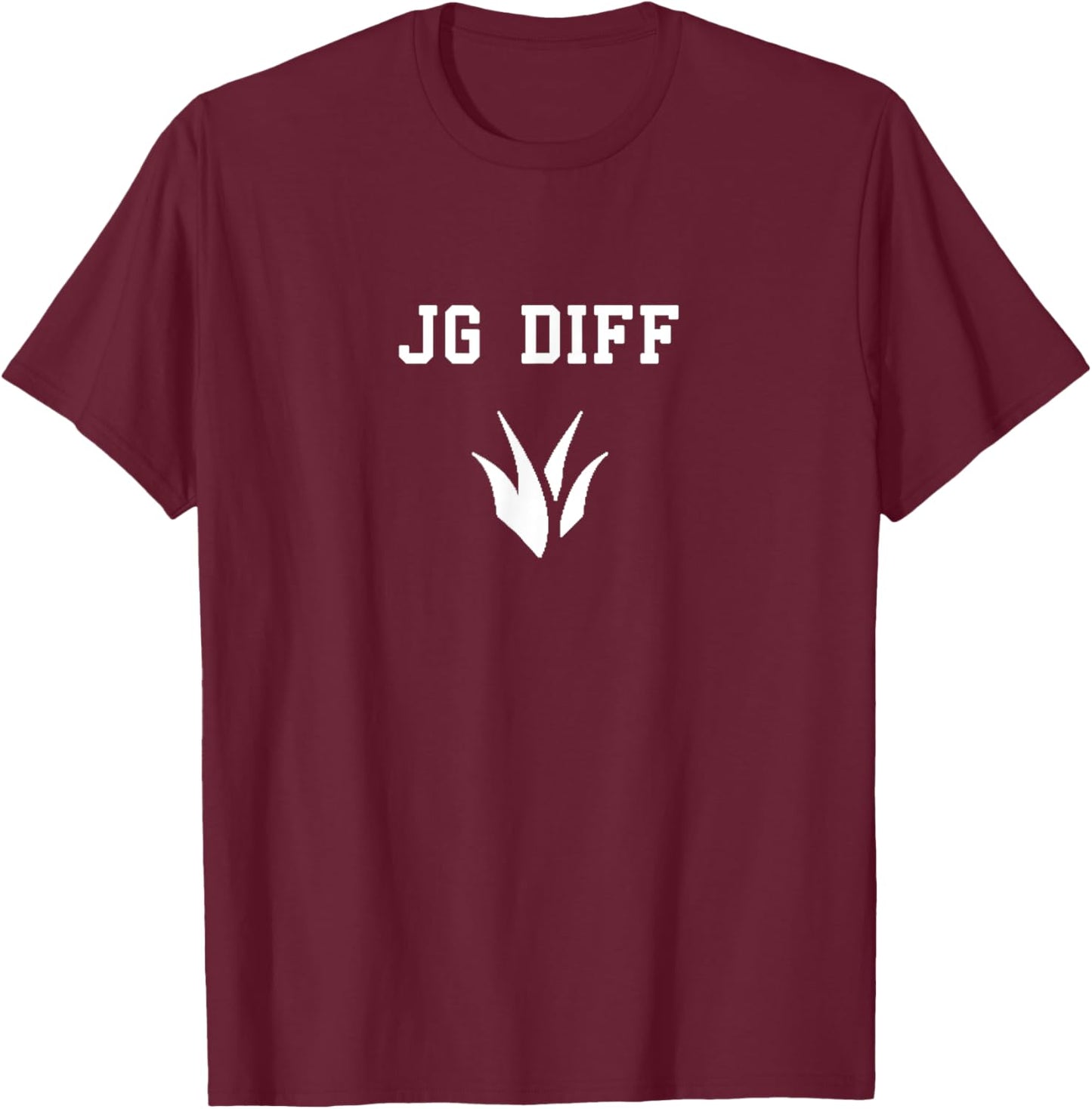Jungle Difference Jg Diff Jng Diff Gap T-Shirt - T-Shirt | Maroon
