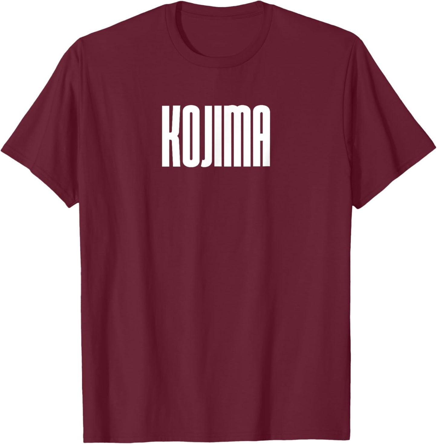 Kojima Japanese Surname Family Last Name Japan T-Shirt - T-Shirt | Maroon