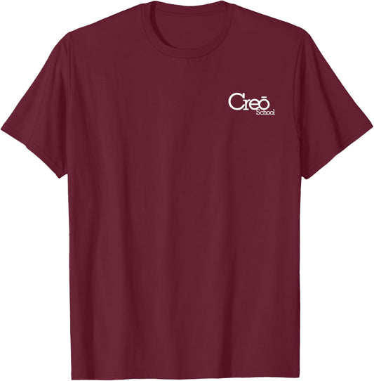 Kids Creo School Uniform T-Shirt - T-Shirt | Maroon