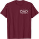 Father's Day Dad Est 2020 Logo Expect Pregnancy Announcement T-Shirt - T-Shirt | Maroon