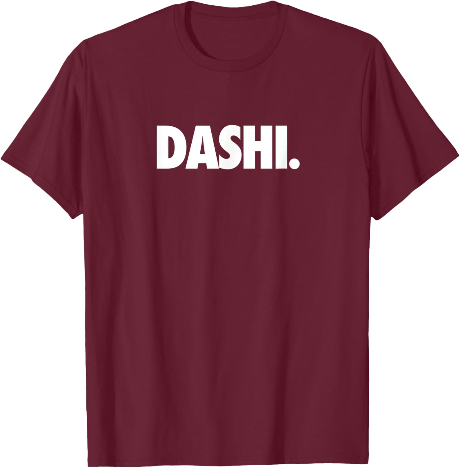 Dashi. - Japanese Cuisine T-Shirt - T-Shirt | Maroon