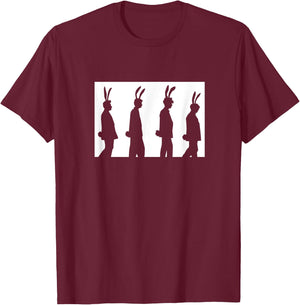Bunny Men Shirt T-Shirt - T-Shirt | Maroon