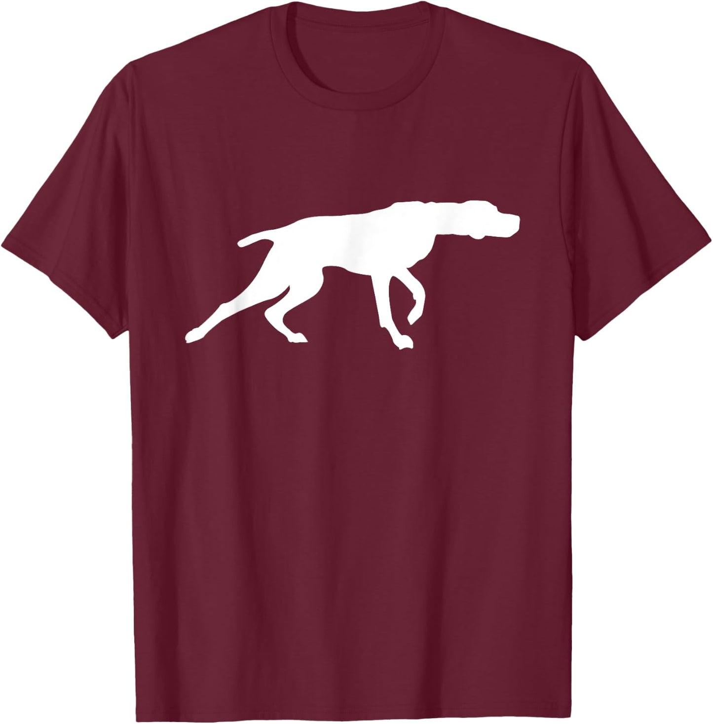 German Shorthaired Pointer T-Shirt - T-Shirt | Maroon