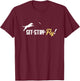 Dock Diving Dog a Dog Lover Women T-Shirt - T-Shirt | Maroon