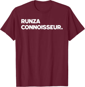 Runza Connoisseur | Nebraska Funny Runza Sandwich T-Shirt - T-Shirt | Maroon
