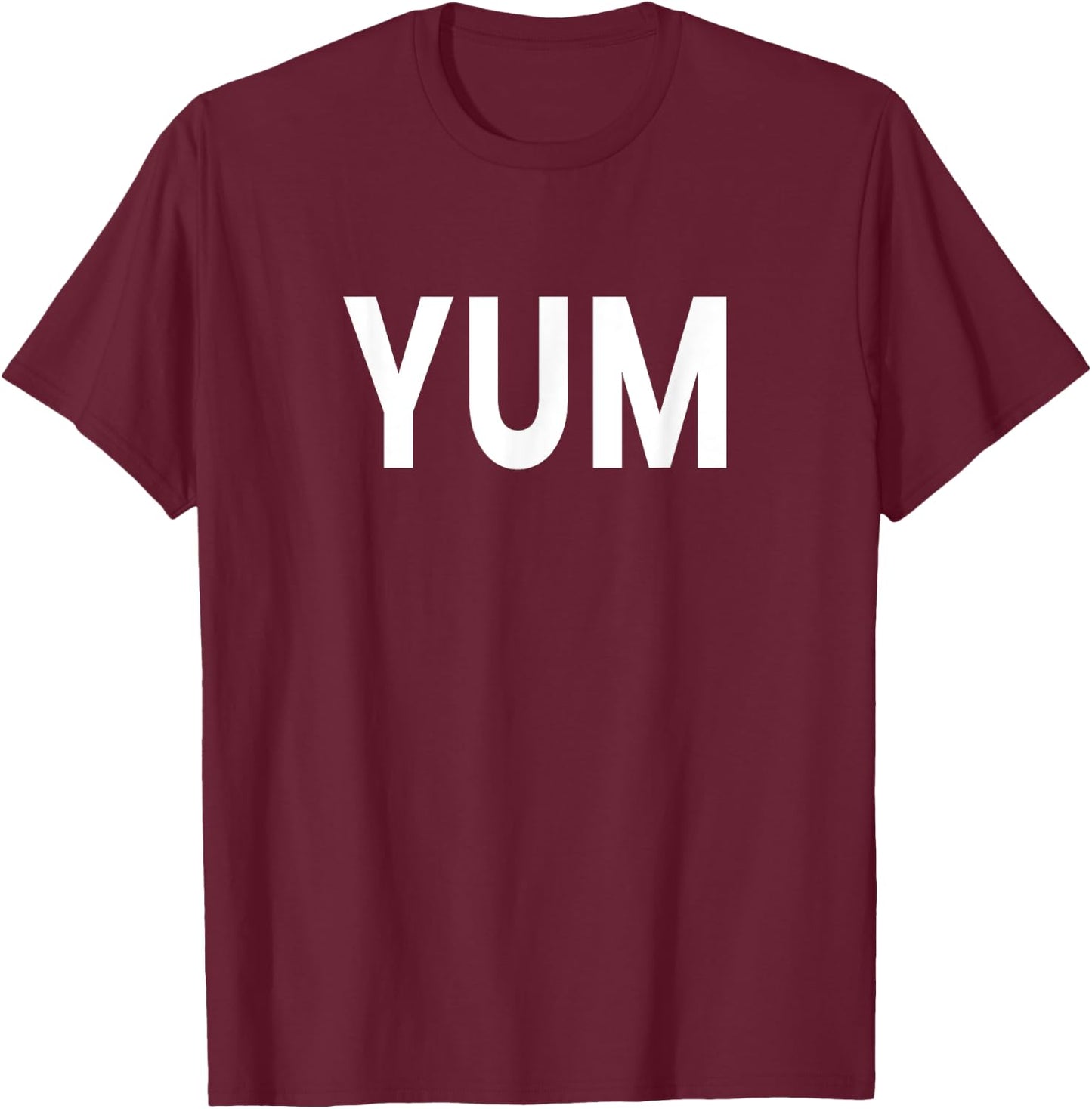 Yum T-Shirt - T-Shirt | Maroon