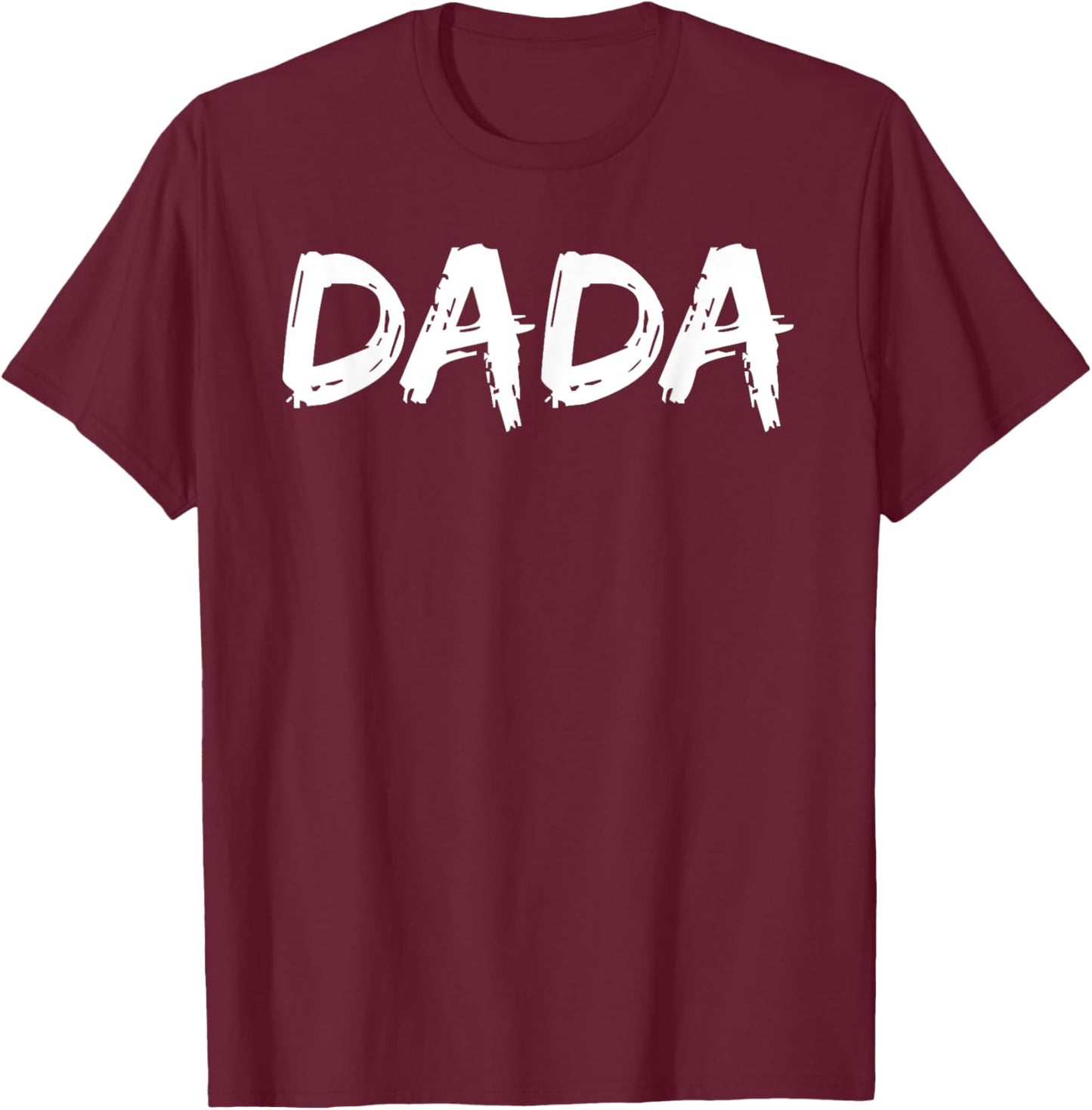 Cute Father's Day Idea Dad Gift from Toddler Son Best Dada T-Shirt - T-Shirt | Maroon