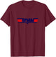 Top Mum T-Shirt - T-Shirt | Maroon