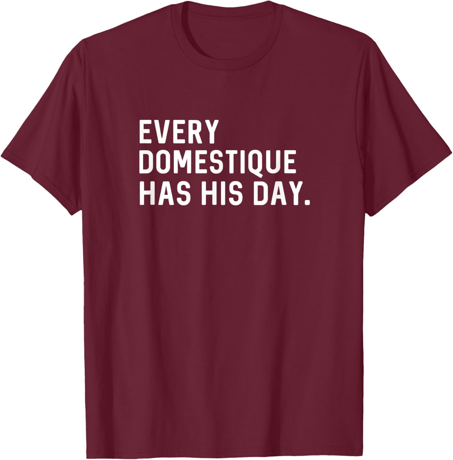 Domestique Road Cyclist Cycling T-Shirt - T-Shirt | Maroon