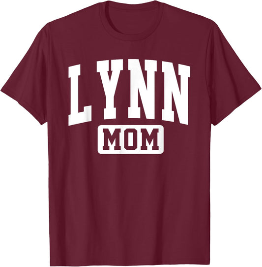 Lynn University (Boca Raton) Mom Mother Arch Vintage Family T-Shirt - T-Shirt | Maroon