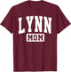 Lynn University (Boca Raton) Mom Mother Arch Vintage Family T-Shirt - T-Shirt | Maroon
