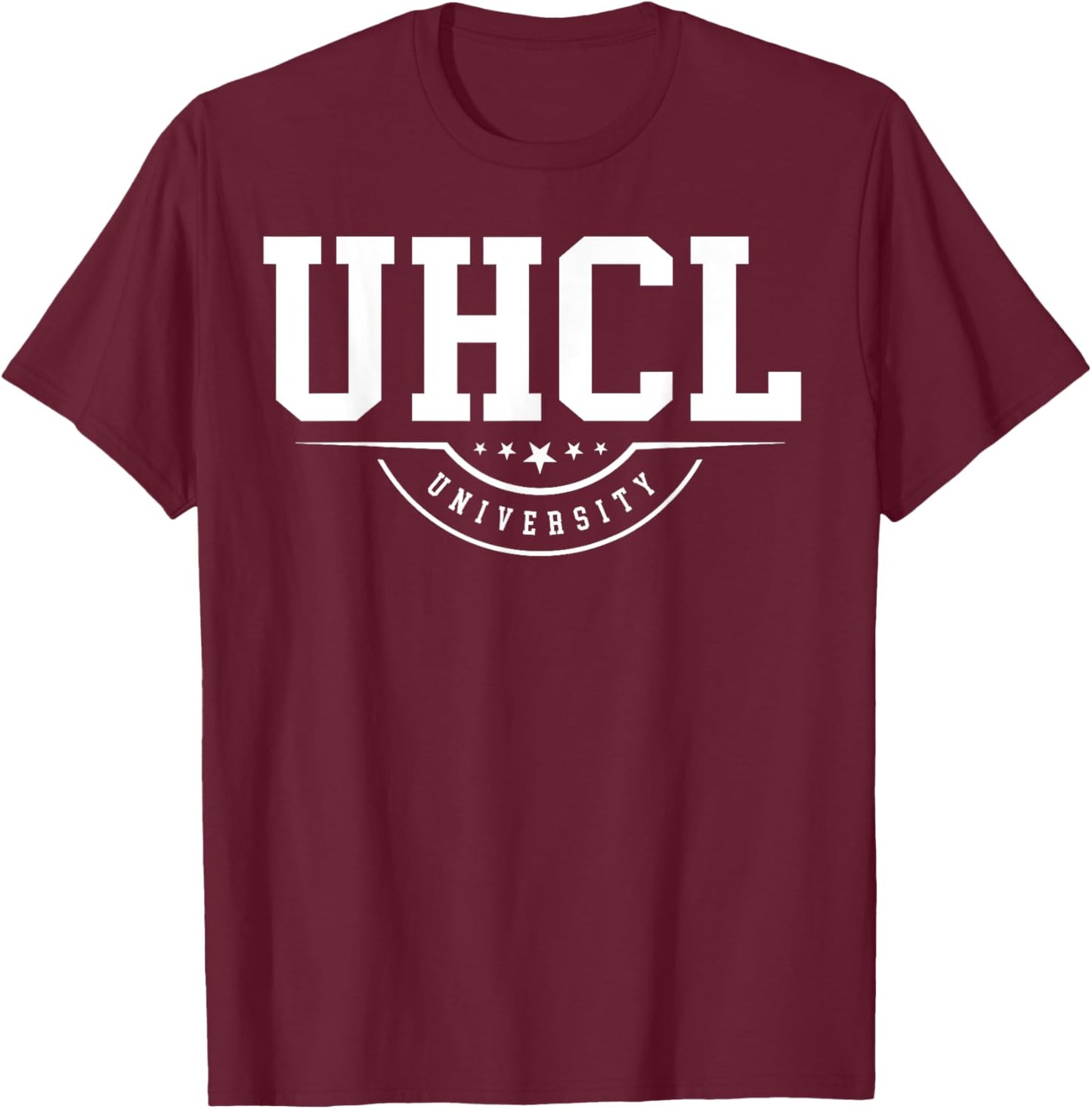 UHCL University Arch Vintage Classic Design Gifts Men Women T-Shirt - T-Shirt | Maroon