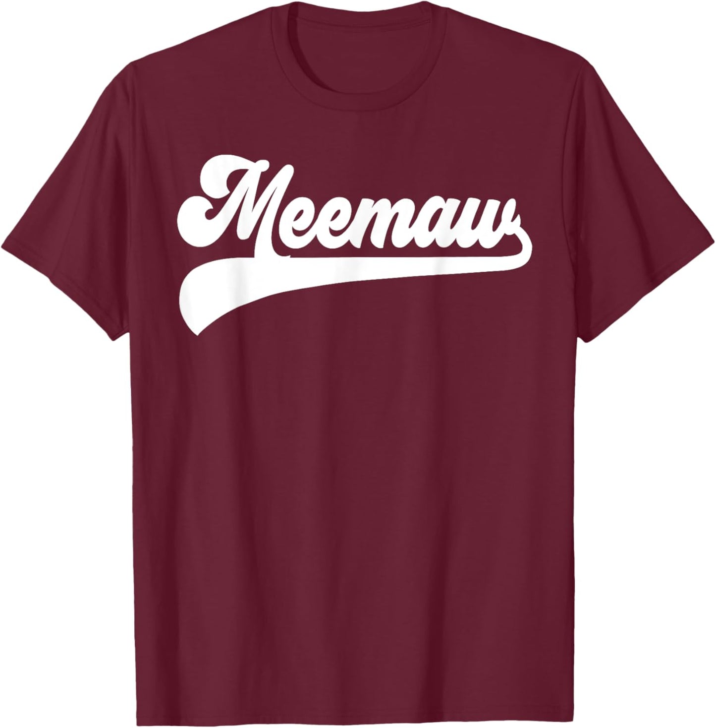 Meemaw Gifts Mother's Day Meemaw T-Shirt - T-Shirt | Maroon