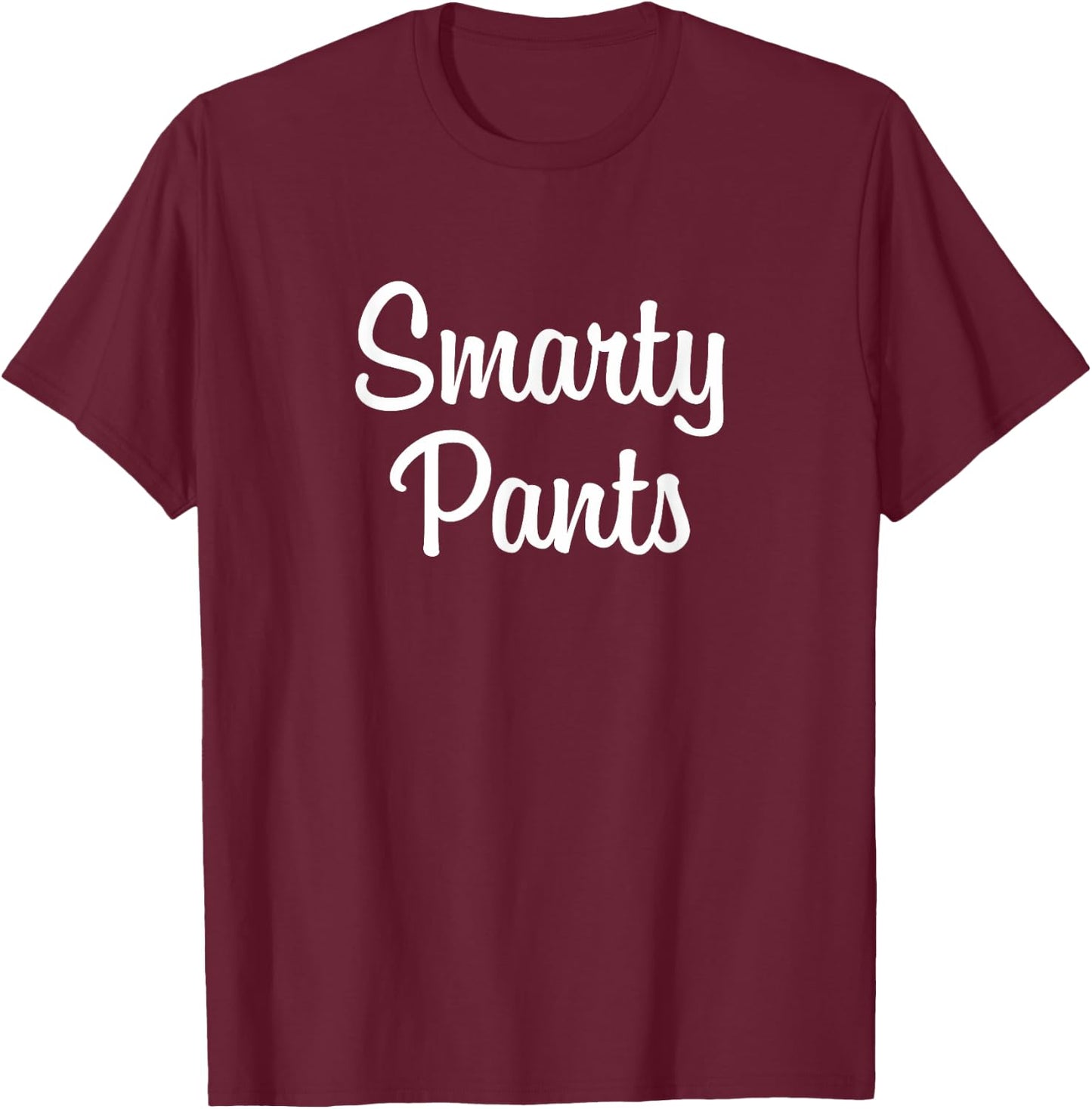 Smarty Pants T-Shirt - T-Shirt | Maroon