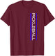 Pickleball - Stylish - Simple Minimalist - Pickleball T-Shirt - T-Shirt | Maroon