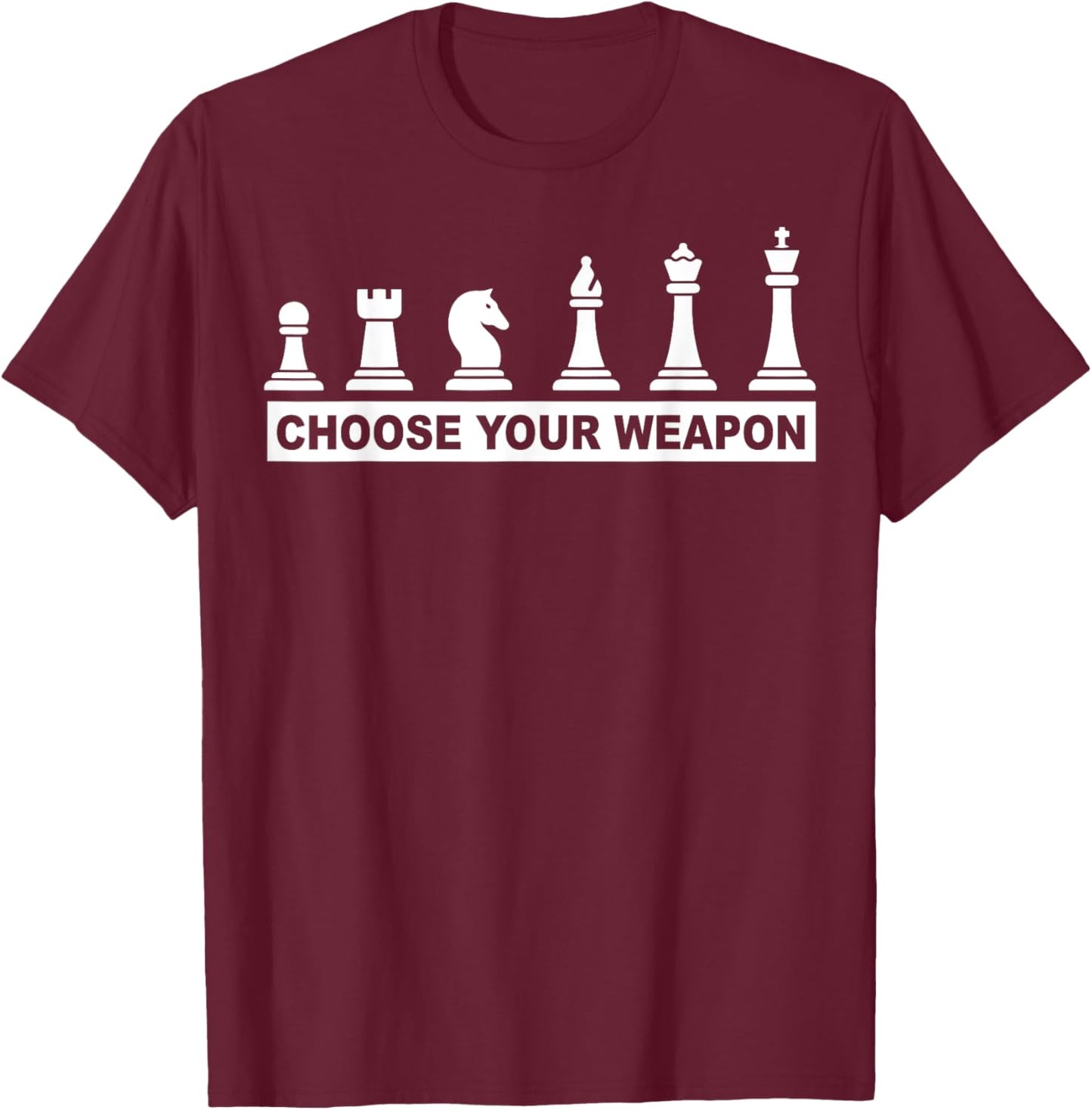 Funny Chess For Chess Lover Kids Boys Girls Cool Player T-Shirt - T-Shirt | Maroon
