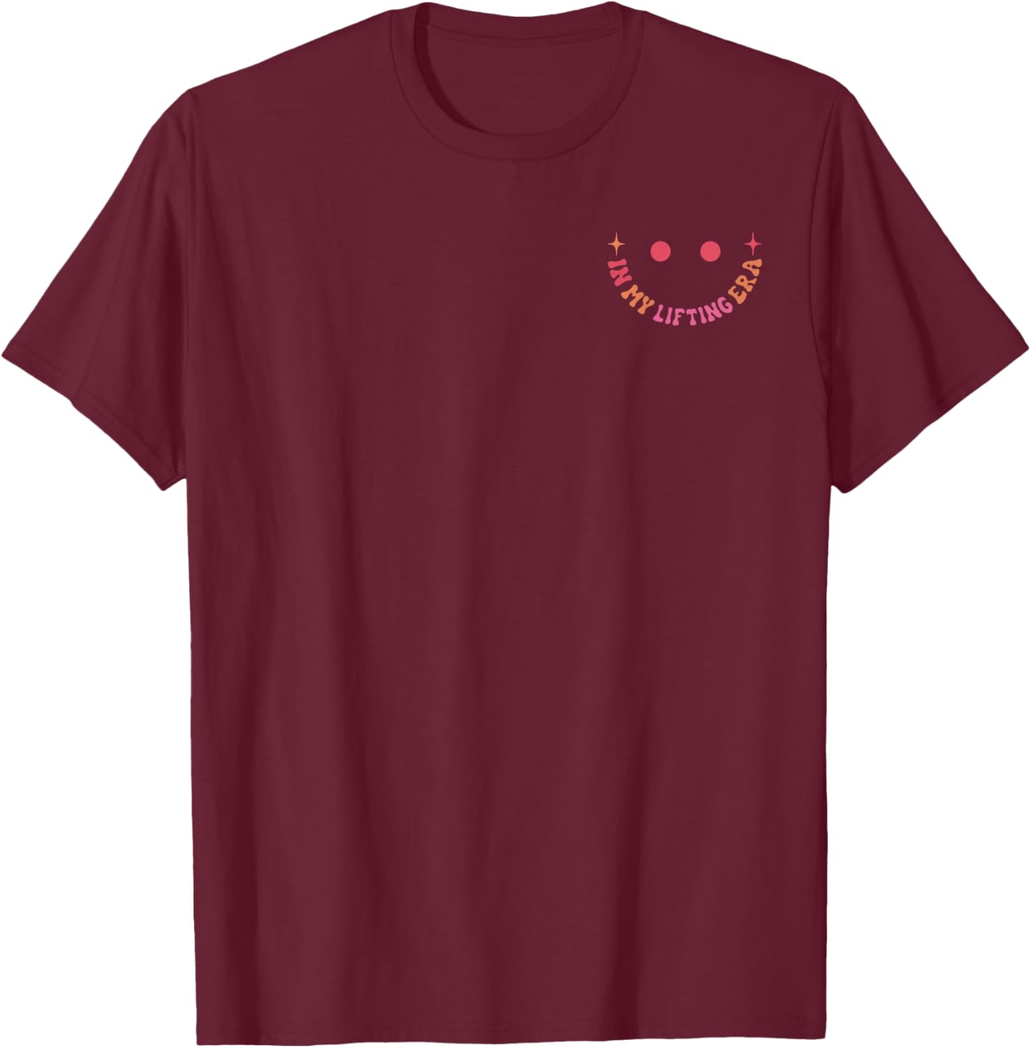 In My Era Lifting Squat Weight Lifting Personal Trainer T-Shirt - T-Shirt | Maroon