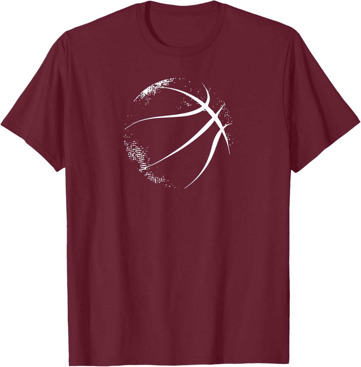 Basketball Graphic Creation element T-Shirt - T-Shirt | Maroon