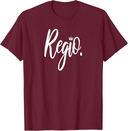 Fun Regio Name Symbol Monterrey Pride Nuevo Leon Mexico T-Shirt - T-Shirt | Maroon