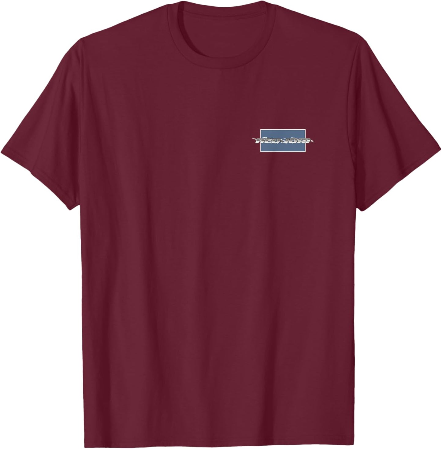 Neo-JDM SB Blue BR Car 2-Side Graphic T-Shirt - T-Shirt | Maroon