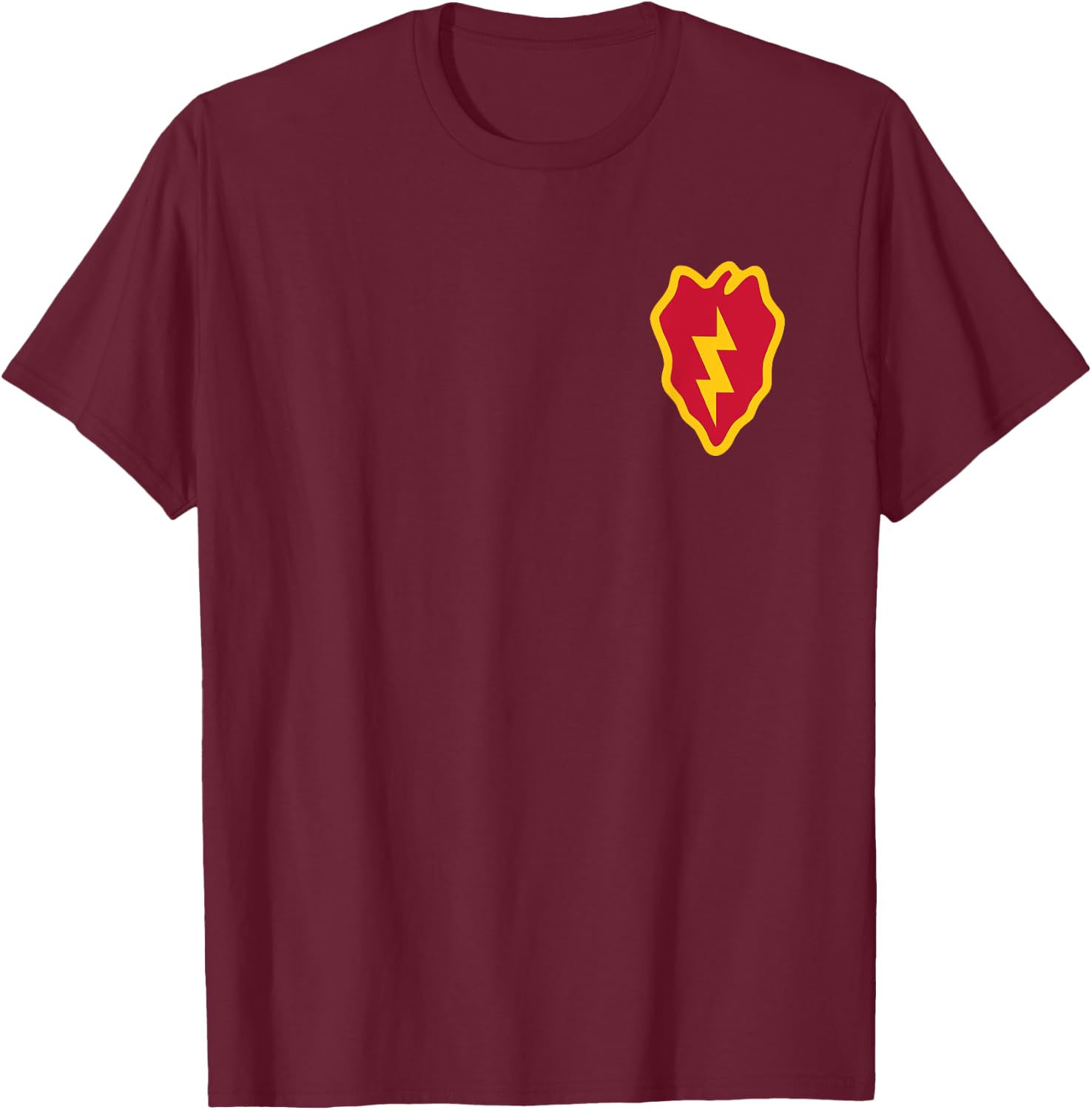 25th Infantry Division Army Us T-Shirt - T-Shirt | Maroon