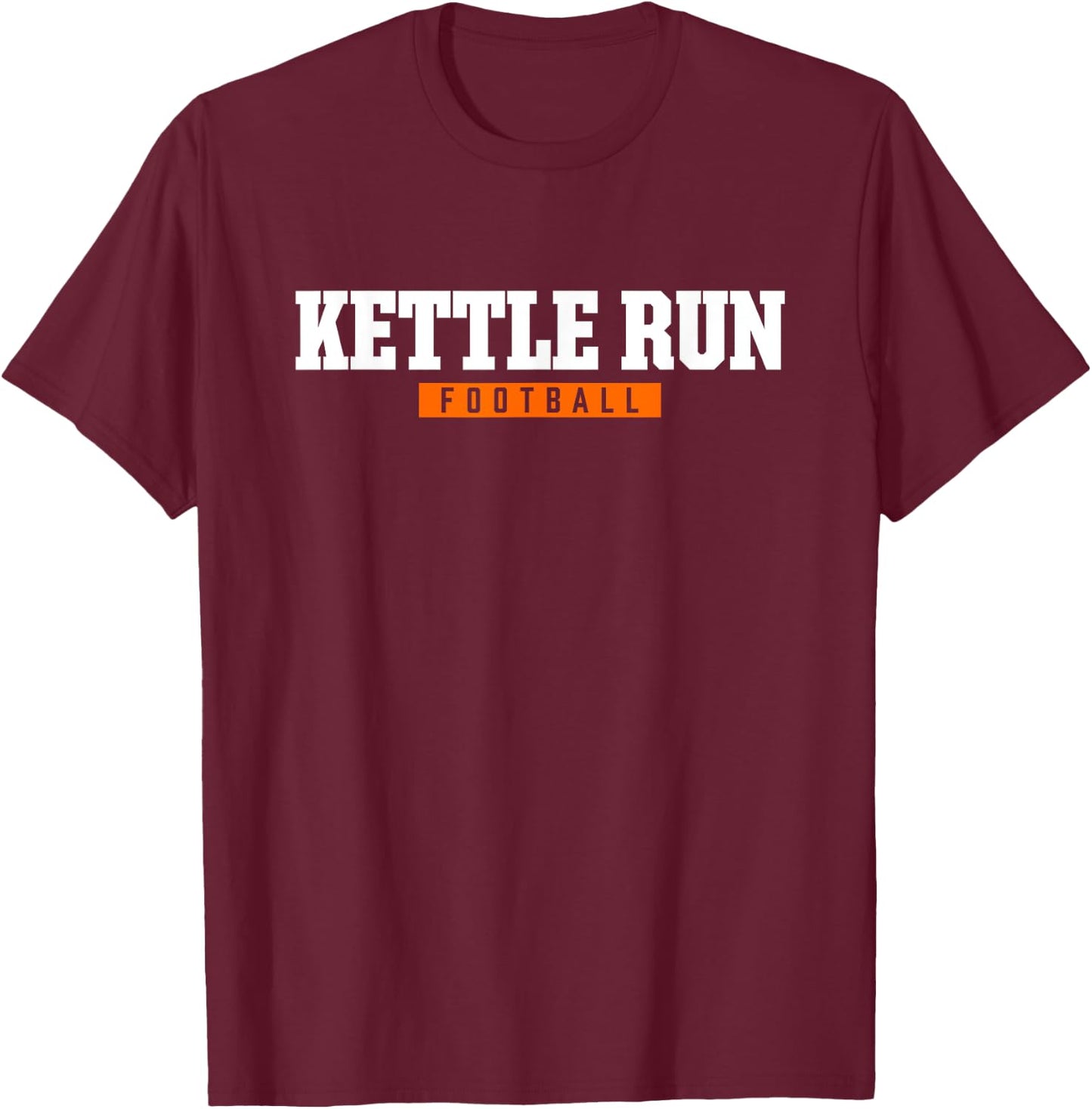 Kettle Run High School Football HS T-Shirt - T-Shirt | Maroon