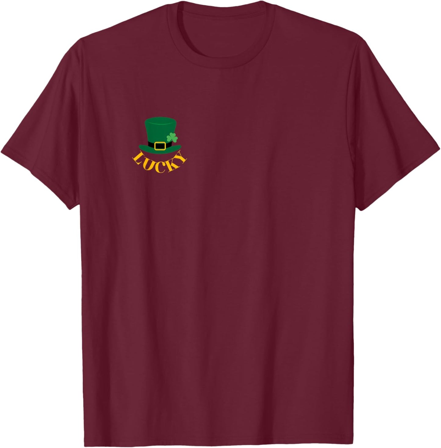 Lucky T-Shirt - T-Shirt | Maroon